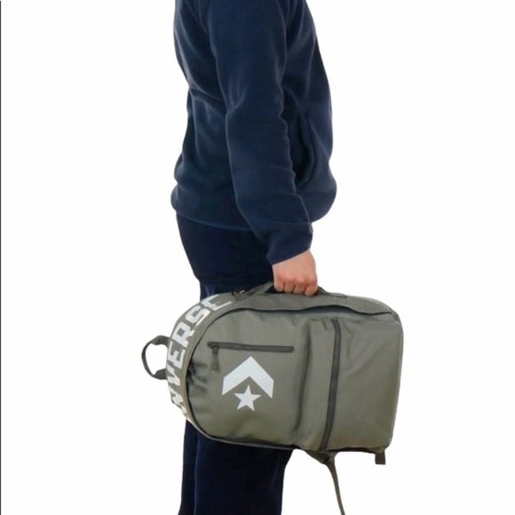 💖MEGA SALE💖SCHOOL Converse Street 22 BackpackD Marsh Grey Green 10005969-A03 - Picture 6 of 8